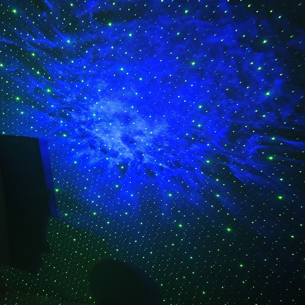 NewInBox Nightlight Bluetooth Star Nebula Projector Timer Remote - Picture 5 of 10